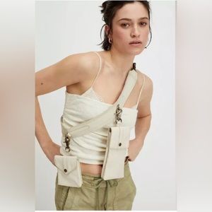 New Free People Hogan Sling Bag new without tags leather